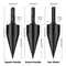 Wood Splitter Drill Bit Set High Speed Twist Firewood Cone Screw Driver For Efficient Log Splitting 5