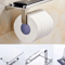Wall Mounted Toilet Paper Holder With Phone Shelf Bathroom Storage Rack 1