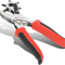 Leather Hole Punch Hand Pliers Heavy Duty Tool For Belts DIY Projects 0