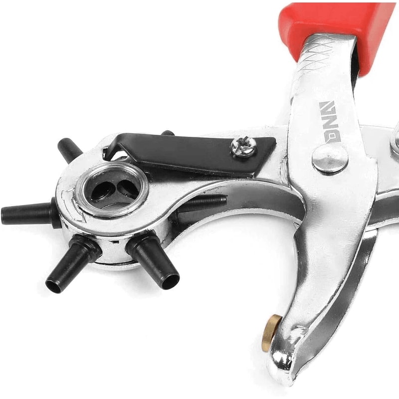 Leather Hole Punch Hand Pliers Heavy Duty Tool For Belts DIY Projects 2