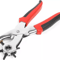Leather Hole Punch Hand Pliers Heavy Duty Tool For Belts DIY Projects 1