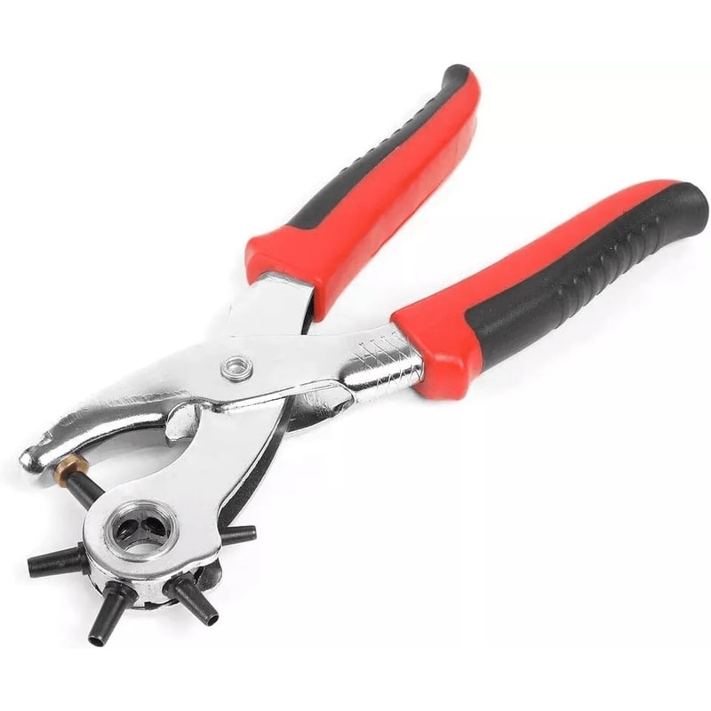 Leather Hole Punch Hand Pliers Heavy Duty Tool For Belts DIY Projects 1