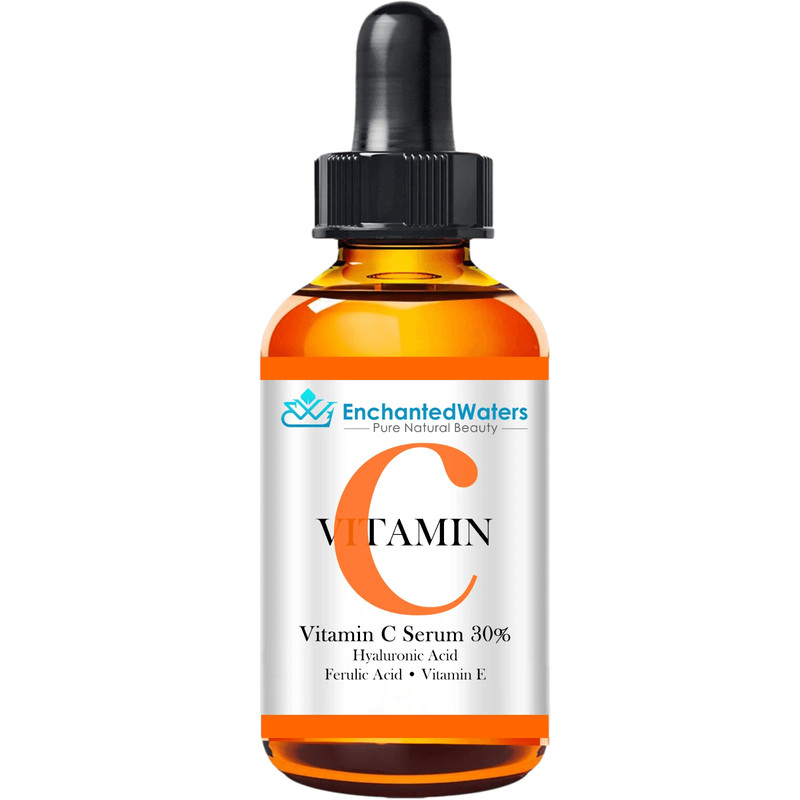 Vitamin C 30 Facial Serum With Hyaluronic Acid Ferulic Acid AntiAging Gel Cream For Brightening Fir 7
