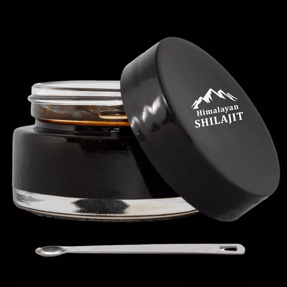 Pure Himalayan Shilajit Soft Resin Organic Extremely Potent Fulvic Acid Supplement For Energy Vital