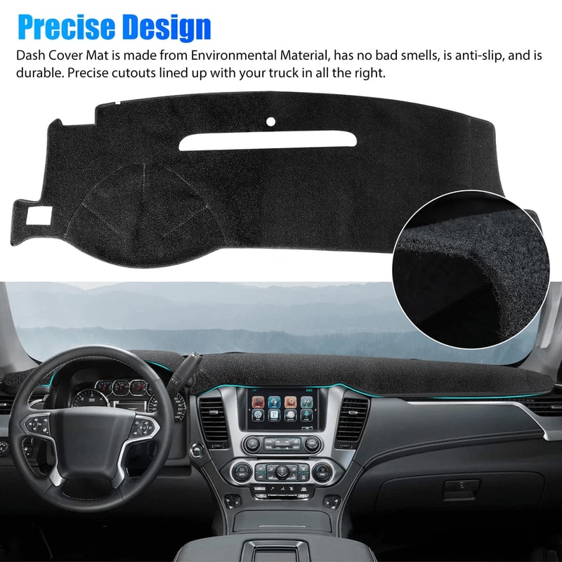 Fit For Chevy Dashboard Pad Dash Cover Mat Protect Your Interior From Sun Damage Glares 1