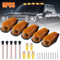 Smoked 5Pcs Amber LED Roof Cab Marker Lights Kit Fits Ford Pickup Plug Play Replacement 0