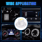20x White Neo Wedge LED Dash Switch AC Climate Control HVAC Light Bulbs 12V Instrument Panel Replac 3