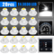 20x White Neo Wedge LED Dash Switch AC Climate Control HVAC Light Bulbs 12V Instrument Panel Replac 0