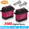 25KG Waterproof Digital Servo Metal Gear High Torque Speed For RC Car 2Pcs Set 0