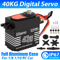 40KG Metal Gear Waterproof Digital Servo High Torque For 18 110 RC Car Precision Steering Control 0