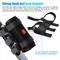Adjustable Handlebar Bicycle Holder Straps Portable Sound Bar Mount For Bluetooth Speakers On Bikes 2