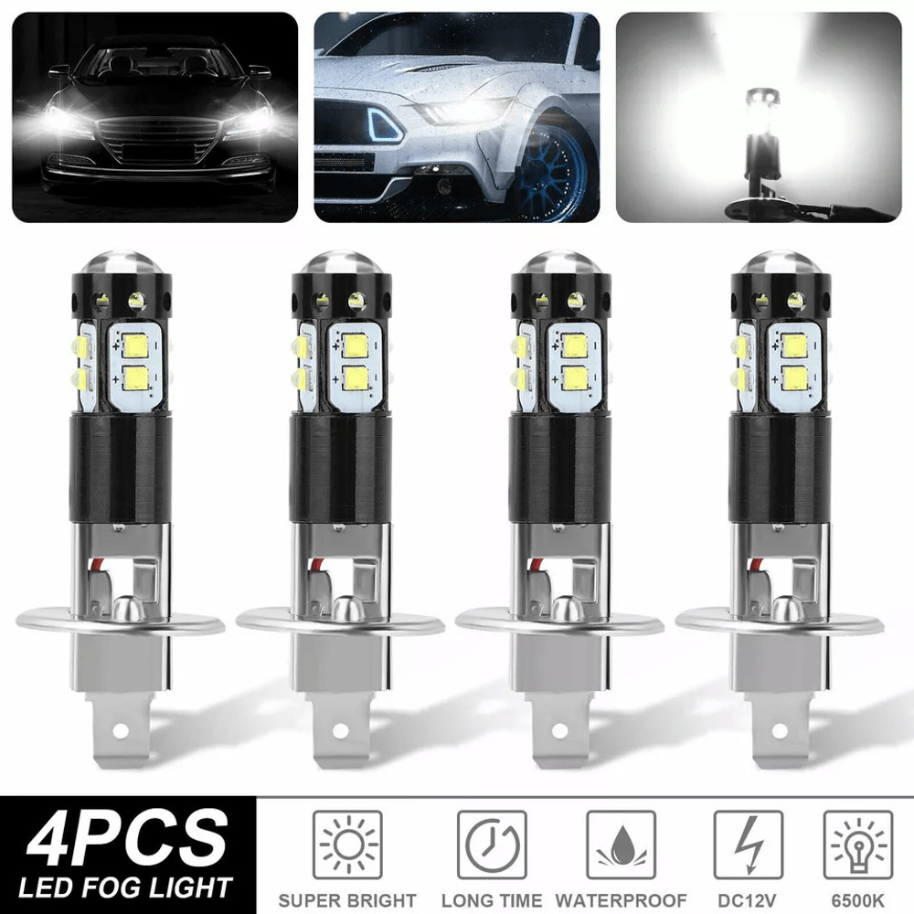 LED Fog Light Bulbs Super Bright 6500K White Driving Lamps 0
