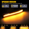 Sequential LED Side Mirror Turn Signal Light For Ford F150 Raptor Smoked Lens Amber SMD Lights Wate 1