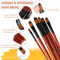 Professional Paint Brush Set For Acrylic Oil Watercolour Art Projects 1