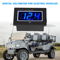Waterproof Golf Cart Blue LED Battery Meter Gauge For Yamaha Club Car 4