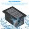 Waterproof Golf Cart Blue LED Battery Meter Gauge For Yamaha Club Car 6
