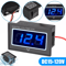 Waterproof Golf Cart Blue LED Battery Meter Gauge For Yamaha Club Car 0