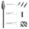 Tungsten Carbide Rotary Burr Set Shank Die Grinder Carving Bits Kit 1