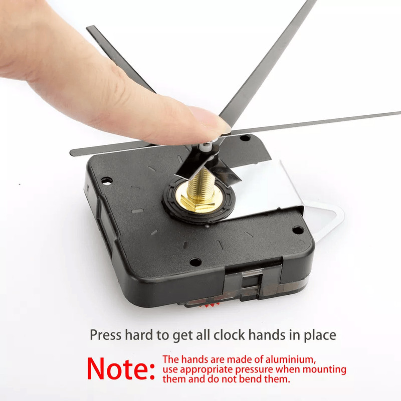 Quartz Wall Clock Movement Mechanism With Hands DIY Replacement Repair Kit For Clock Fix 2