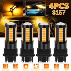 for ford super duty led bulbs amber 33 smd turn signal light upgrade