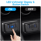 Dual USB QC PD Car Charger Socket With OnOff Switch Fast Charging Power Outlet For Car RV Boat 2