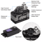 42KG Metal Gear Waterproof Digital Servo High Torque Speed Brushless Motor For 18 110 RC Car Truck 3