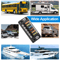 Universal 6 Way Blade Fuse Block For Car Boat RV 12V 24V Auto Power Distribution Holder With Cover 2