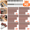 384PCS Sanding Drum Kit For Dremel Rotary Tool Nail Drill Bits Set With Mandrels Polishing Accessor 0