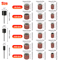 384PCS Sanding Drum Kit For Dremel Rotary Tool Nail Drill Bits Set With Mandrels Polishing Accessor 1