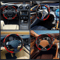 Universal Leather Car Steering Wheel Cover AntiSlip Accessories Black Fit For Standard Wheels Premi 4
