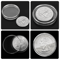 Coin Capsules Holder Storage Case Clear For Silver Eagle Plastic Protective Coin Display Container 4