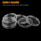 Coin Capsules Holder Storage Case Clear For Silver Eagle Plastic Protective Coin Display Container 1