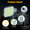 Ultra Bright Super White LED Interior Light Bulbs For RV Camper Trailer Wedge Base Upgrade Kit 6