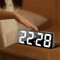 Modern Digital ClockLED Display With DateTemperature Auto Dim FeatureSnooze FunctionDesktop Electro 2