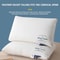 Ergonomic 3D Neck Pillow UltraSoft NonCollapsing Design for Single Sleepers Perfect for Bedding