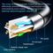 Cat6 Ethernet Cable Gigabit HighSpeed 1000Mbps Shielded RJ45 LAN Cord For Laptop Router PC PS5 Xbox