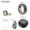 Fitness Smart Ring Sleep Tracker 5ATM Waterproof MultiSport Modes Includes Charging Case Unise
