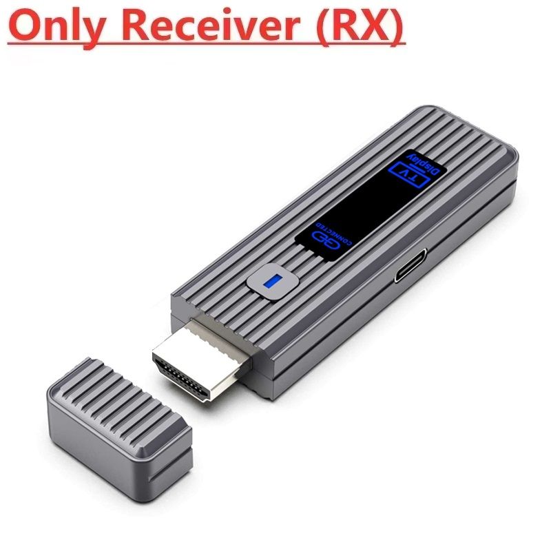 Wireless HDMI Video Dongle Adapter Transmitter Receiver Kit for PC Camera Laptop to TV Project