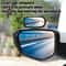 Car Blind Spot Eliminator HD Glass Auxiliary Mirror With 360 Rotation For Safer Lane Changes Rever 3