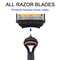 Razor Fusion Pro Power Shaving Shaver, 5-Layer Blades Beard Trimmer for Men with Replacement Refills