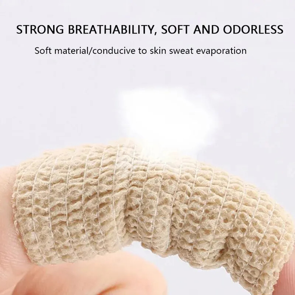 Self Adherent Cohesive Bandage Wrap Stretch NonWoven Self Adhesive Tape For Sports  Wound Care 1