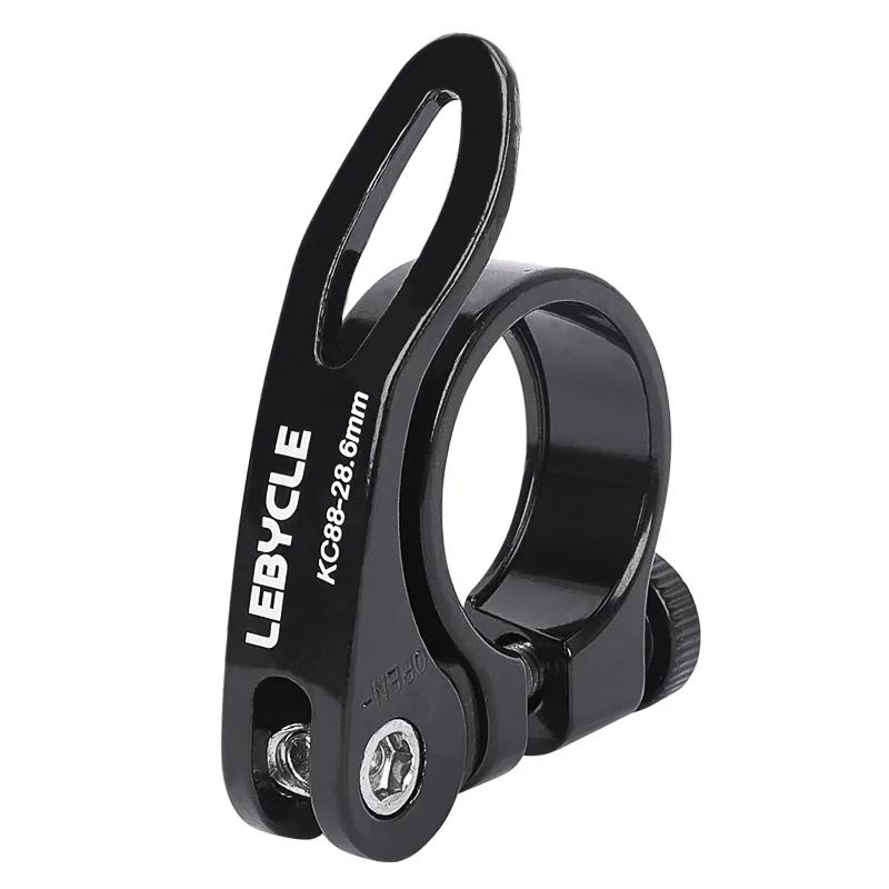 Lebycle Ultralight Aluminum Quick Release Bike Seat Post Clamp For Road MTB 4