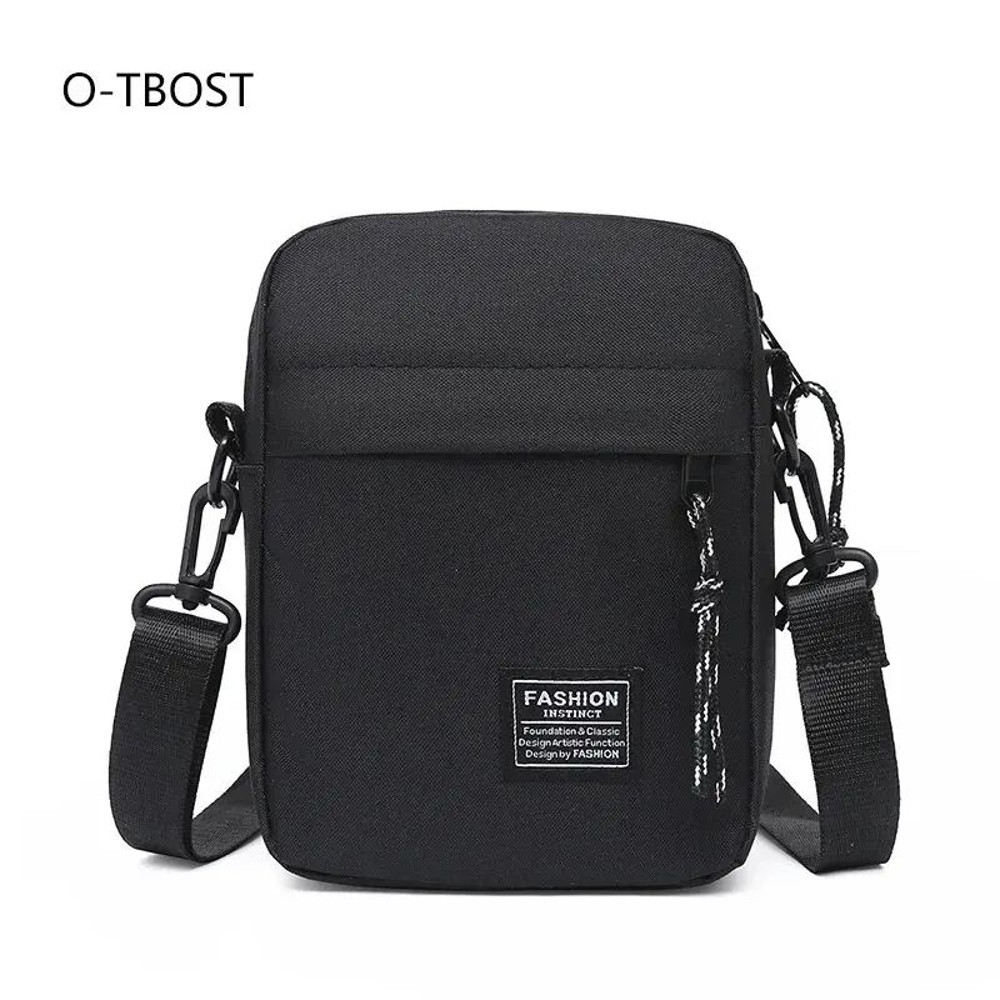 Mens Fashion Oxford Cloth Satchel Casual Diagonal Crossbody Shoulder Bag Small Square Handbag For 2