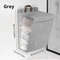 1pc Foldable Adhesive Laundry Basket Hamper  Multifunctional Punch Free Wall Hanging Washing Clothe 6