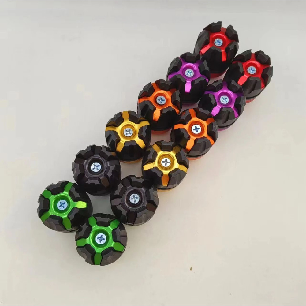 Universal Motorcycle CNC Front Fork Cup  AntiCollision Aluminum Alloy Frame Sliders For Motorbike A 4