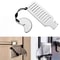 Safety AntiTheft Door Blocker Portable 8cm Stainless Steel Security Tool For Home Hotel Travel Pr 0
