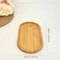 Multi Use Bamboo Tray SetWooden Saucer For Flower PotsCoffee Cups Kitchen DecorEco Friendly Coaste 5