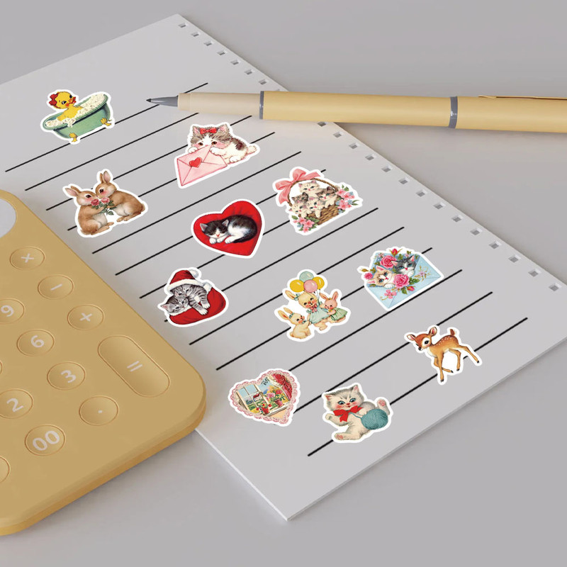 Creative Sticker Pack 50PCS Aesthetic Decals For DIY Decor Laptop Phone Luggage Wall Art 4