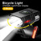 USB Rechargeable T6 LED Bicycle Light Headlight, Aluminum Alloy MTB Cycling Torch, Waterproof 360° Rotating High Beam