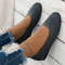 Women Round Toe Flat Shoes Knitted SlipOn Loafers Solid Color Casual Ballet Flats Breathable Lightw 3